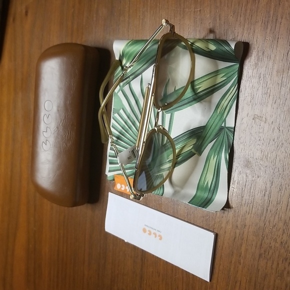 MR LEIGHT by GARRETT LEIGHT Doheny SL Sunglasses ~ Aviator Crescent 12KG NWT - Picture 9 of 16